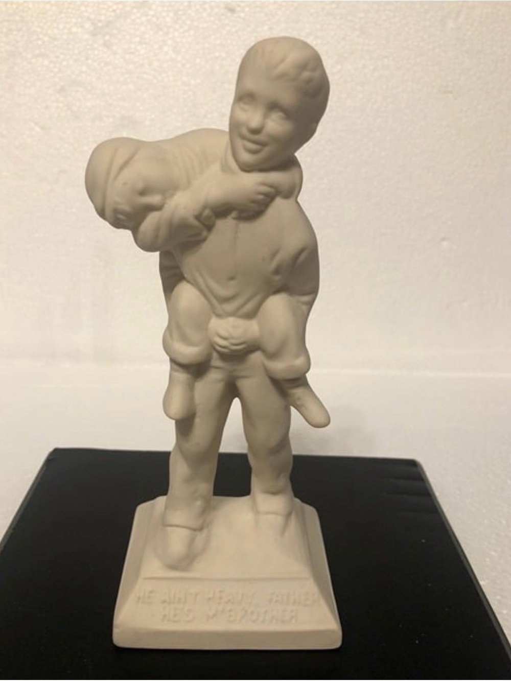 Boys Town Figurine 'He Ain't Heavy, Father He's M' Brother'